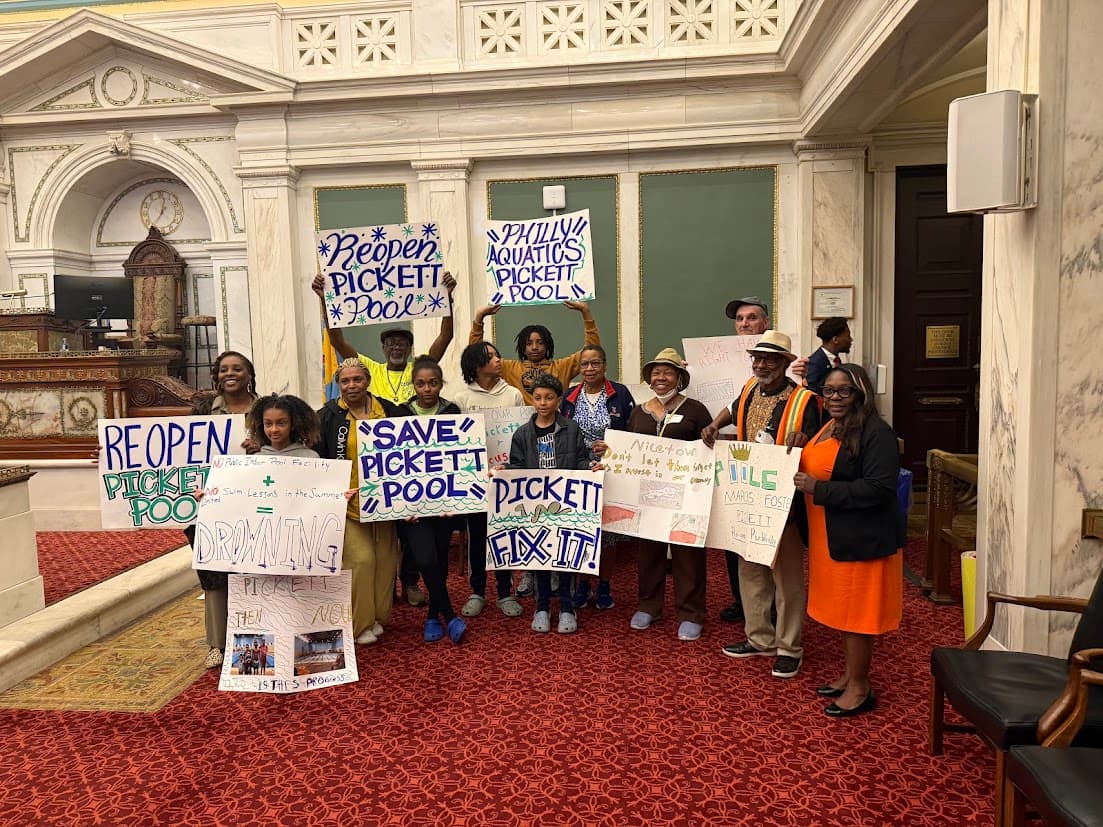 Save Pickett Pool advocacy