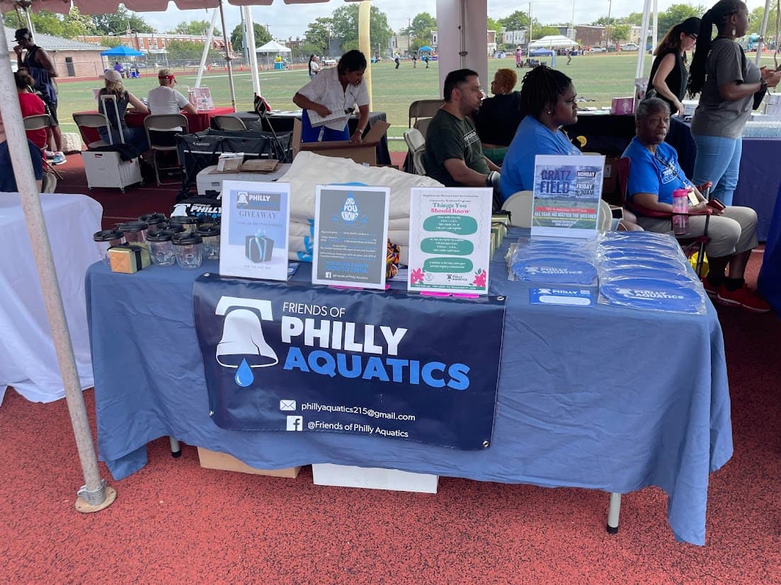 Friends of Philly Aquatics community table